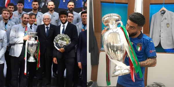 Insigne, il divertente siparietto con Mattarella: "Quella maglia è mia..."