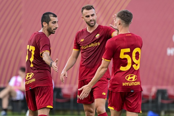 Roma-Montecatini 10-0: Zaniolo in gol nella prima amichevole di Mourinho