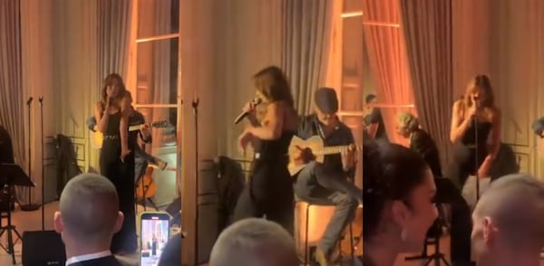 Carla Bruni cantante speciale al matrimonio di Verratti