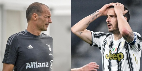 Capitano Juve, Allegri ha gelato Bonucci con una frase