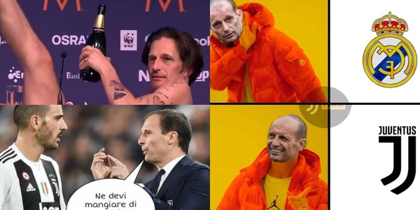 Allegri re dei social: l'ironia dai Maneskin a Bonucci...