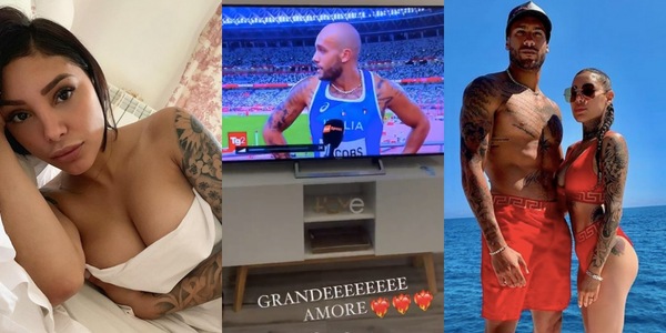 Jacobs record e finale, Nicole esulta sui social: "Grandeee amore"