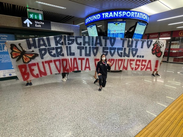 Irma Testa, che festa al rientro in Italia!