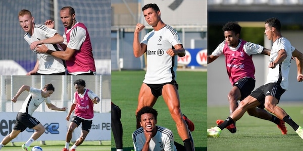 Juve a duello: la partitella di Allegri. E Ronaldo si mette in posa