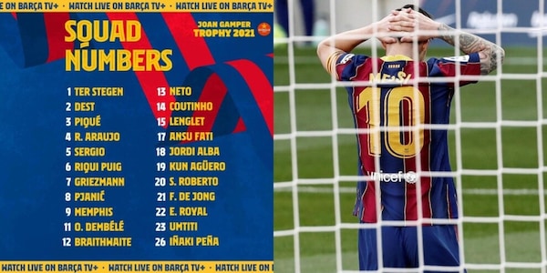 Il primo Barcellona senza Messi: ecco i convocati per la Juve