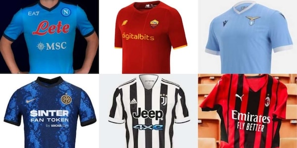 Le nuove maglie della Serie A 2021-22: le novità delle 20 squadre
