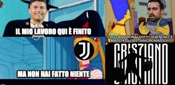 Ronaldo e l'addio alla Juve: il web si scatena