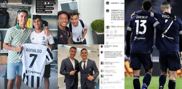 Da Cuadrado a Kaio Jorge, gli ex compagni salutano Ronaldo