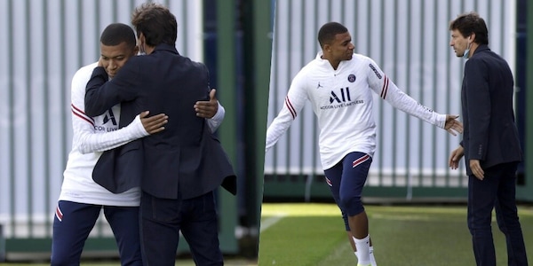 Mbappé saluta il Psg? L'abbraccio con Leonardo sa di addio