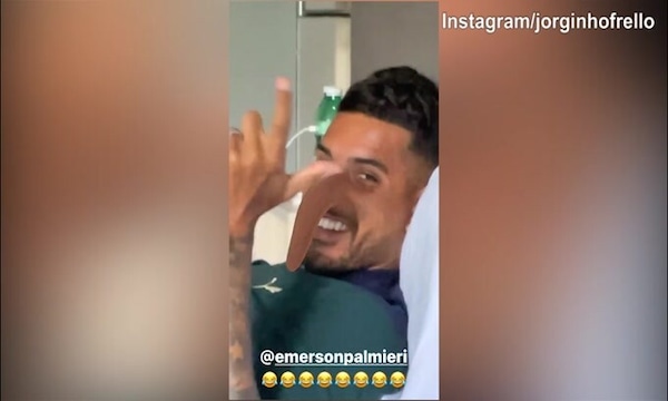 Jorginho e gli scherzi social a Emerson