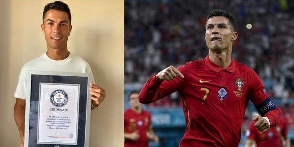 Cristiano Ronaldo infinito: record del mondo per il maggior numero di gol