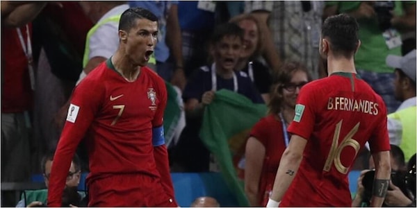 "Svelato il messaggio privato inviato da Ronaldo a Bruno Fernandes"
