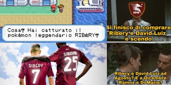 Ribery alla Salernitana: social increduli. I tifosi ora chiedono di ingaggiare Robben! FOTO