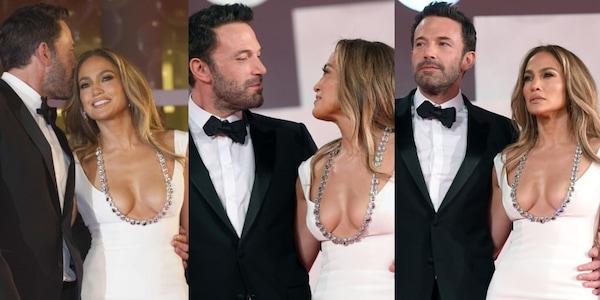 Jennifer Lopez e il vertiginoso décolleté sul red carpet di Venezia