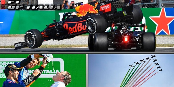 Pagelle GP Italia: l’halo salva la testa a Hamilton, Ferrari piange, Ricciardo fa festa a Monza