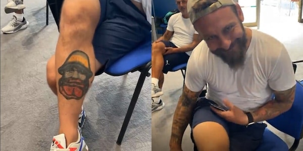 Vieri e De Rossi a Coverciano: che risate per il tatuaggio