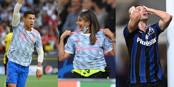 Ronaldo regala la maglia alla steward colpita e sui social: " E Gosens?"