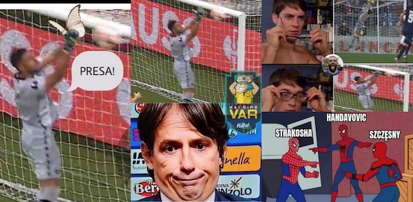 Strakosha, l'ironia social dopo l'autogol contro il Galatasaray
