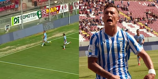 Reggina-Spal, il rigore infinito di Esposito e l'esultanza da censura