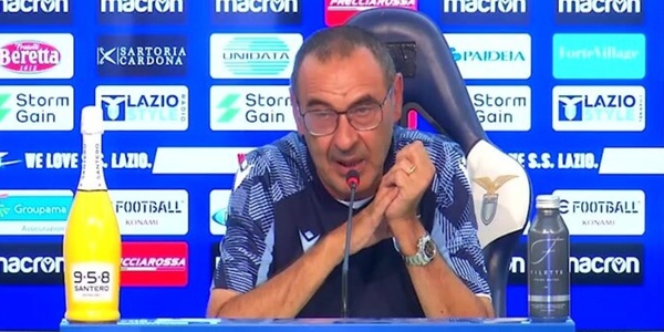 Sarri: "Non mi sento in difficoltà"