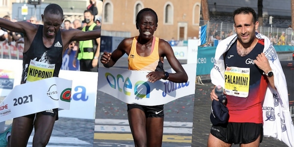 Acea Run Rome The Marathon: le foto dell'arrivo