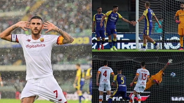 La magia di Pellegrini non basta alla Roma: Mourinho ko 3-2 a Verona