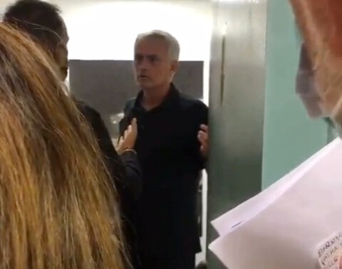 Mourinho diserta la conferenza e si infuria col delegato della Serie A