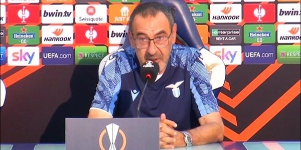 Sarri torna sul derby: "Rigore visto solo dall'arbitro"