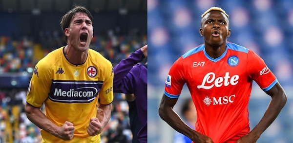 Fiorentina-Napoli, che duello tra Vlahovic e Osimhen