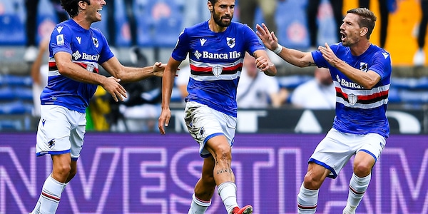 Candreva, l’eurogol non basta: Samp raggiunta dall’Udinese