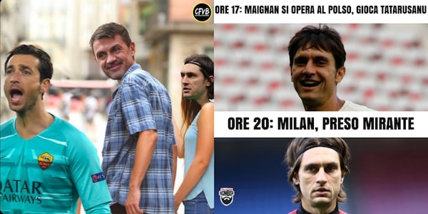 Milan su Mirante: Tatarusanu bersaglio dell'ironia social