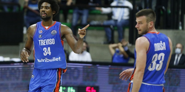 Champions League, Treviso vince ancora: 92-77 all'Aek Atene