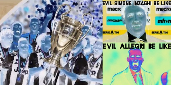 Ironie su calciatori e allenatori "evil": i protagonisti dell'ultimo tormentone social