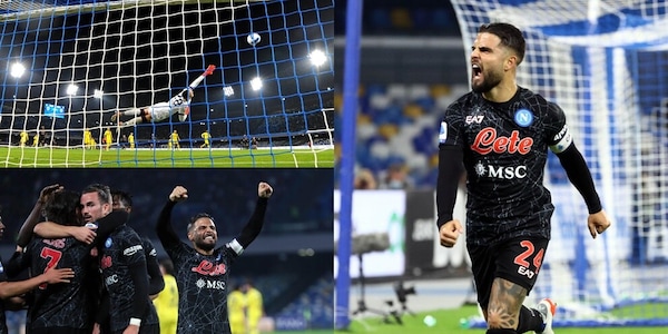 Insigne si sblocca dal dischetto, magia di Fabian: show del Napoli