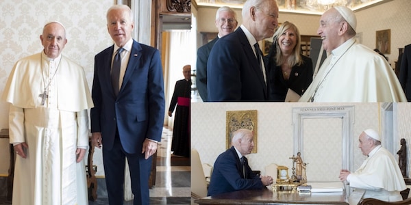 Biden a Roma per il G20: l'incontro con Papa Francesco