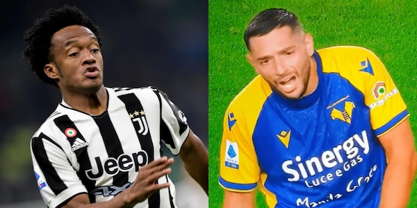 Caprari show: Cuadrado vola in terra e lui lo sfotte così!