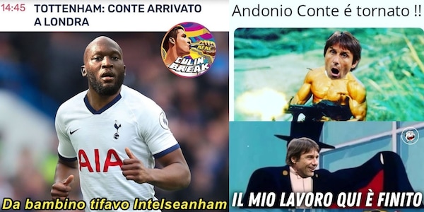 Conte al Tottenham scatena i tifosi: tutte le ironie sui social