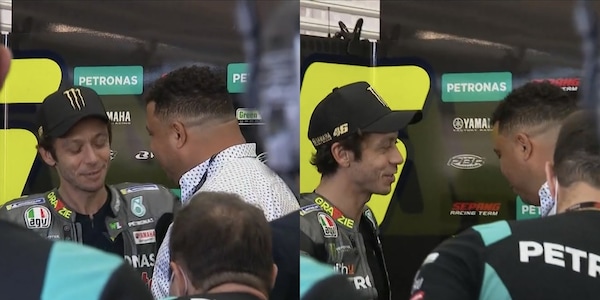 Valentino Rossi, che sorpresa! Per l'ultima gara in Moto Gp c'è anche Ronaldo il Fenomeno