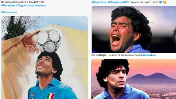 Maradona, quanto affetto sui social: "Sempre nel nostro cuore"