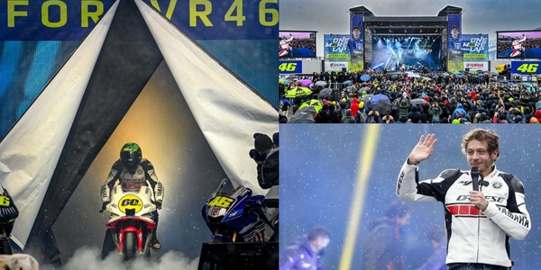 Valentino Rossi rockstar a EICMA 2021: il suo "ultimo giro" tra migliaia di tifosi