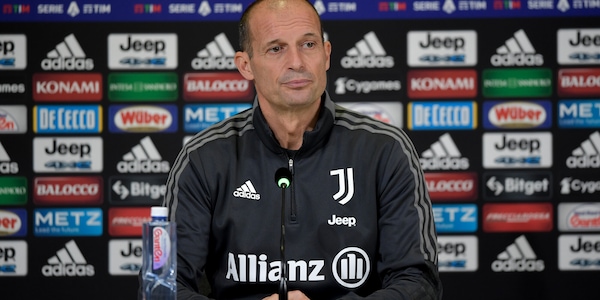 Bologna-Juve, Allegri: "Dybala indisponibile, Kulusevski in panchina"