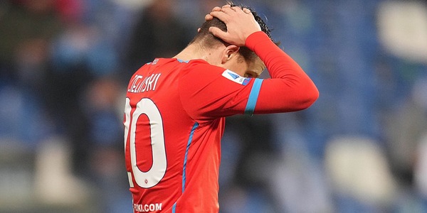 Sassuolo-Napoli 2-2: Fabian Ruiz e Mertens non bastano a Spalletti