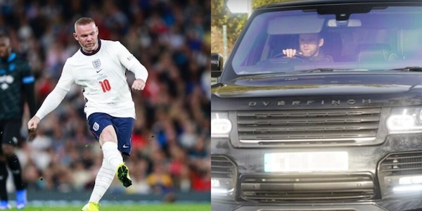 Rooney parcheggia il Defender male e lo ritrova coperto da disegni fallici