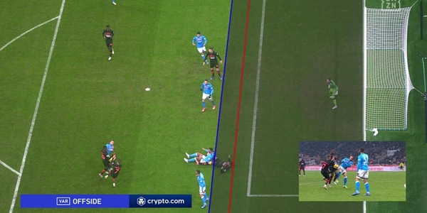 Moviola Milan-Napoli: ecco perché il fuorigioco di Giroud può essere punito