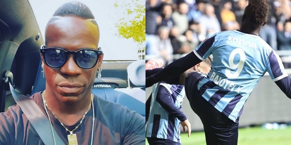 Balotelli clamoroso: prende a calci in testa un compagno dopo un gol!