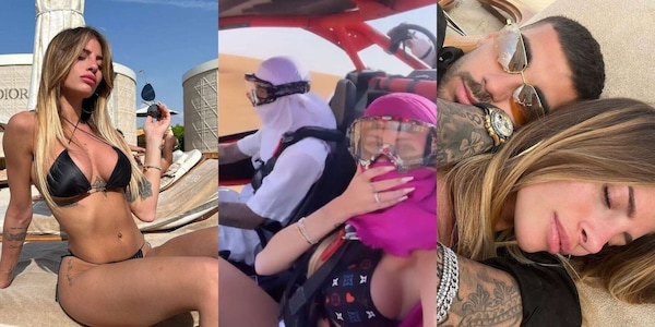 Lazio, Zaccagni spericolato nel deserto col quad: Chiara Nasti è terrorizzata!