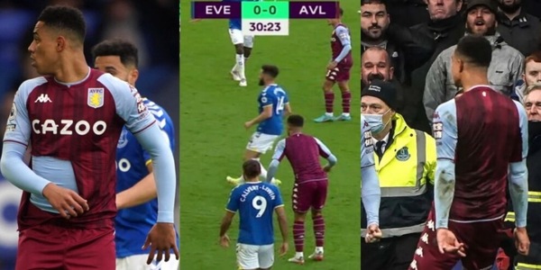 Gioca senza nome e numero di maglia: clamoroso Ramsey in Everton-Aston Villa!