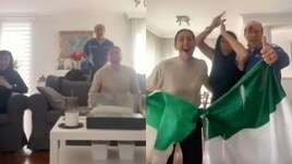Lollobrigida, la pazza gioia della famiglia dopo l'argento: e il gatto...
