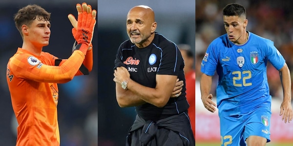 La formazione del Napoli di Spalletti con Kepa e Raspadori