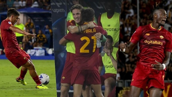 Dybala, magia e abbraccio a Zaniolo. Abraham c'è, festa Roma